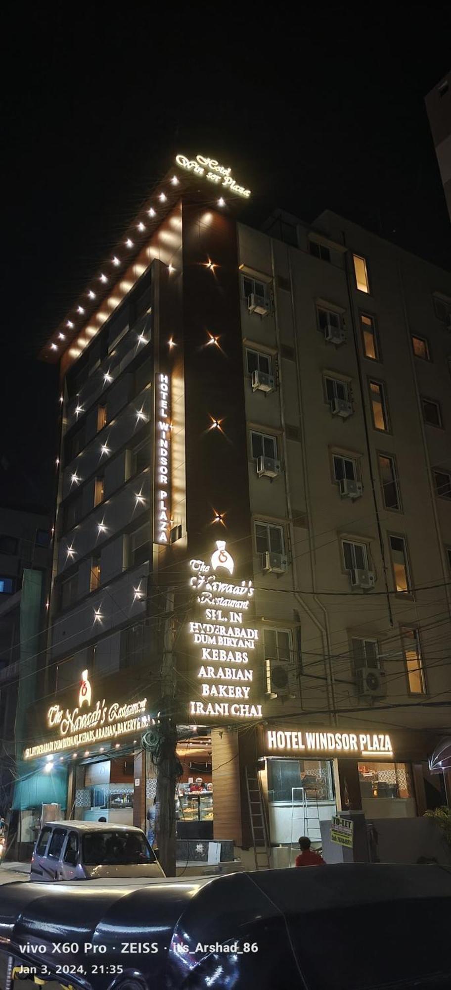 היידראבד Hotel Windsor Plaza מראה חיצוני תמונה
